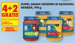 Biedronka Zupki, dania i deserki w słoiczku Gerber oferta