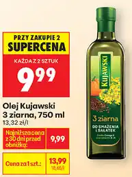 Biedronka Olej Kujawski 3 ziarna oferta