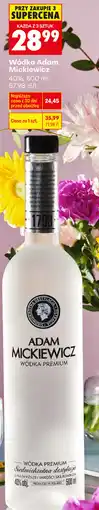 Biedronka Wódka Adam Mickiewicz 40% oferta