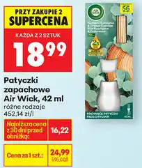 Biedronka Patyczki zapachowe Air Wick oferta