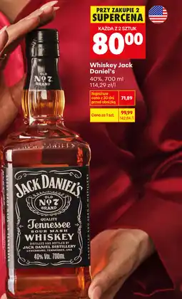 Biedronka Whiskey Jack Daniel's oferta