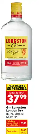 Biedronka Gin Longston London Dry oferta