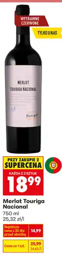 Biedronka Merlot Touriga Nacional oferta
