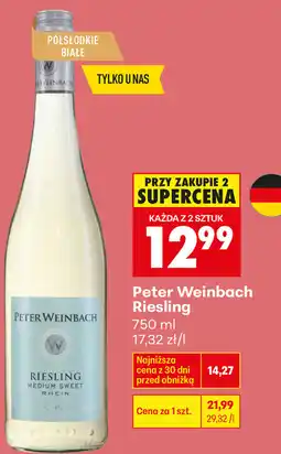 Biedronka Peter Weinbach Riesling oferta