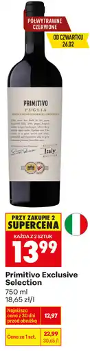 Biedronka Primitivo Exclusive Selection oferta