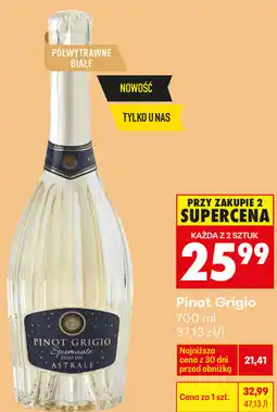 Biedronka Pinot Grigio Spumante Astrale oferta
