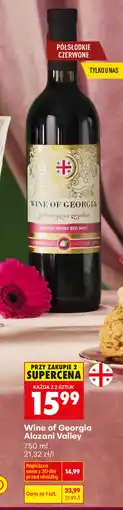 Biedronka Wine of Georgia Alazani Valley oferta