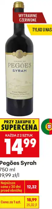 Biedronka Pegões Syrah oferta