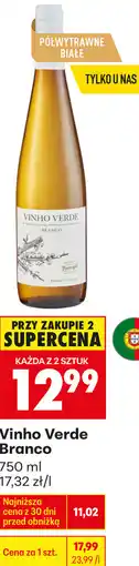 Biedronka Vinho Verde Branco oferta