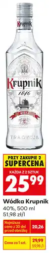 Biedronka Wódka Krupnik 40% oferta