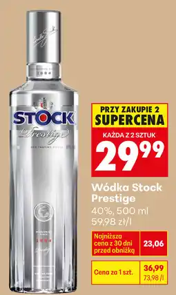 Biedronka Wódka Stock Prestige 40% oferta