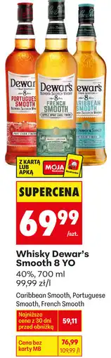 Biedronka Whisky Dewar's Smooth 8 YO oferta
