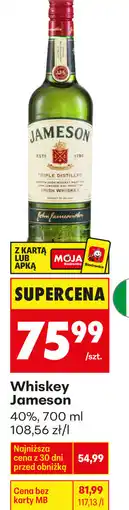 Biedronka Whiskey Jameson oferta