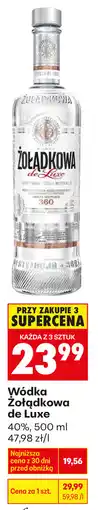 Biedronka Wódka Żołądkowa de Luxe 40% oferta