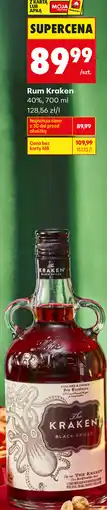 Biedronka Rum Kraken 40% oferta