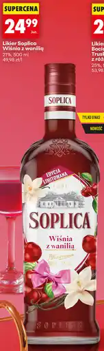 Biedronka Likier Soplica Wiśnia z wanilią oferta