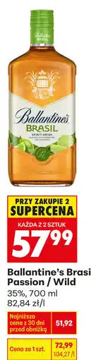 Biedronka Ballantine's Brasil / Passion / Wild oferta