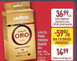 ALDI Lavazza Kawa mielona Qualità Oro oferta