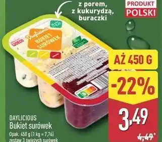 ALDI DAYLICIOUS Bukiet surówek oferta