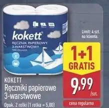 ALDI KOKETT Ręczniki papierowe 3-warstwowe oferta