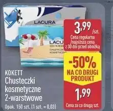 ALDI KOKETT Chusteczki kosmetyczne 2-warstwowe oferta