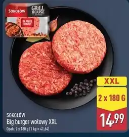 ALDI SOKOŁÓW Big burger wołowy XXL oferta