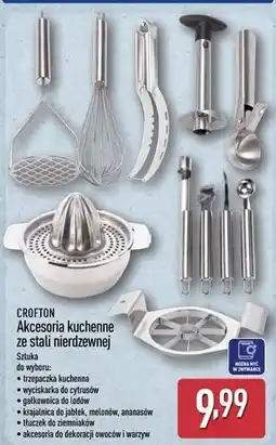 ALDI CROFTON Akcesoria kuchenne ze stali nierdzewnej oferta