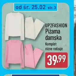 ALDI UP2FASHION Piżama damska oferta