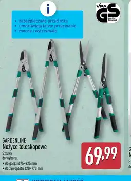 ALDI Gardenline Nożyce teleskopowe oferta