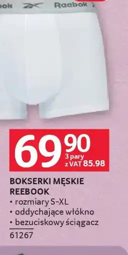 Selgros Reebok Bokserki męskie oferta