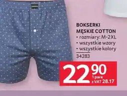 Selgros Bokserki męskie Cotton oferta
