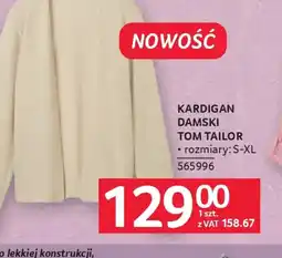 Selgros Kardigan damski Tom Tailor oferta