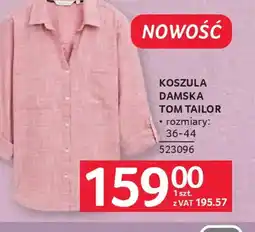 Selgros Tom Tailor koszula damska oferta