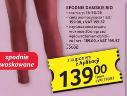 Selgros Spodnie damskie Rio oferta