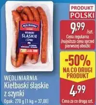 ALDI Wędliniarnia Kiełbaski śląskie z szynki oferta