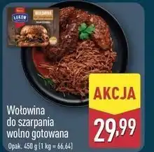 ALDI Łuków Wołowina do szarpania wolno gotowana oferta