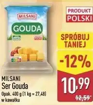 ALDI Milsani Ser Gouda Opak. 400 g w kawałku oferta