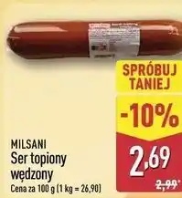ALDI Milsani Ser topiony wędzony Cena za oferta