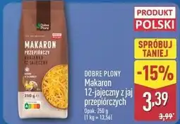 ALDI DOBRE PLONY Makaron 12-jajeczny z jaj przepiórczych oferta