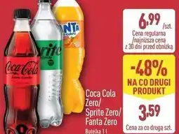 ALDI Coca Cola Zero/Sprite Zero/Fanta Zero oferta
