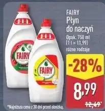 ALDI Fairy Płyn do naczyń oferta