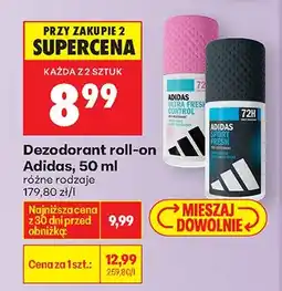 Biedronka Dezodorant roll-on Action różne rodzaje oferta