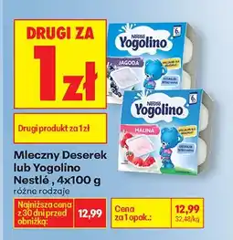 Biedronka Deserek mleczny oferta