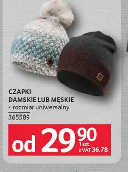 Selgros Czapki damskie lub męskie oferta