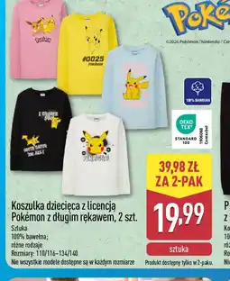 ALDI Pokémon koszulka dziecięca oferta