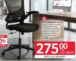 Selgros Fotel biurowy Venta oferta