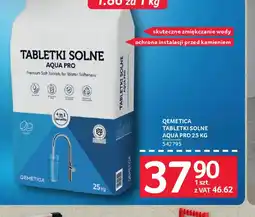 Selgros Qemetica Tabletki solne Aqua Pro oferta