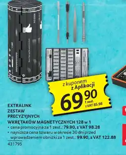 Selgros Extralink zestaw wkrętaków oferta