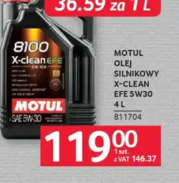 Selgros Motul Olej silnikowy X-Clean EFE 5W30 oferta