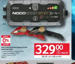 Selgros NOCO Urządzenie rozruchowe Booster GB20 oferta